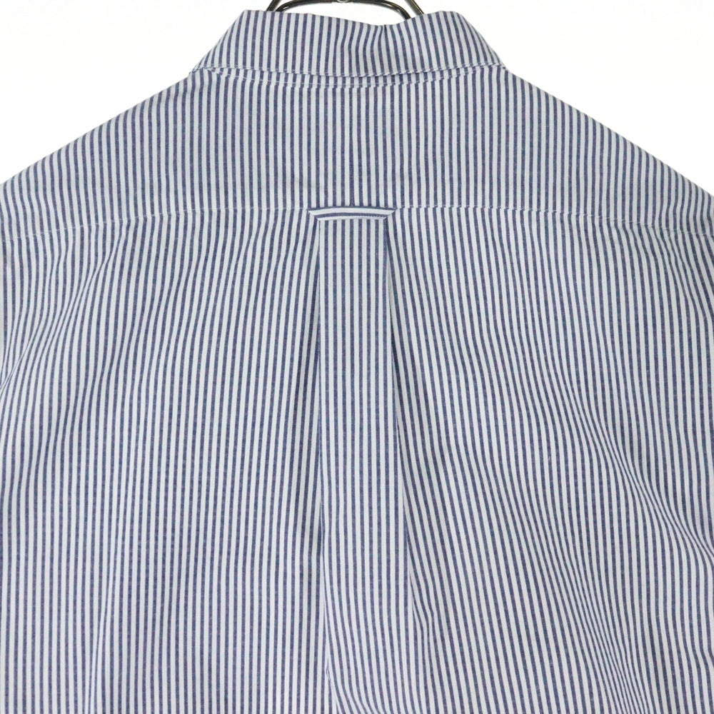WTAPS(ダブルタップス) 14SS TRAD L/S SHIRTS COPO SEERSUCKER STRIPE 141LTDT-SHM02 ストライプ柄 長袖シャツ ホワイト/ブルー