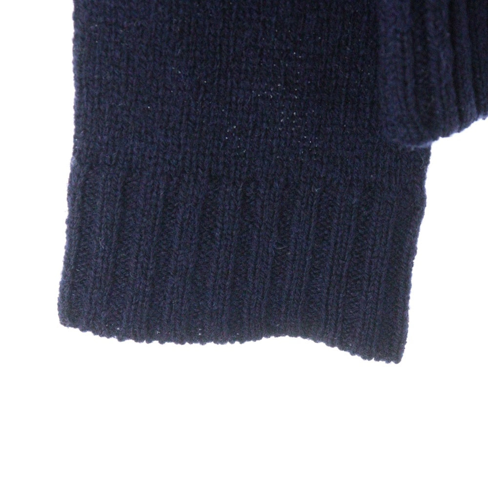 WTAPS(ダブルタップス) 13AW DECKCREW-C WOOL SWEATER 132MADT-KNM01 ウールニット スウェット ネイビー