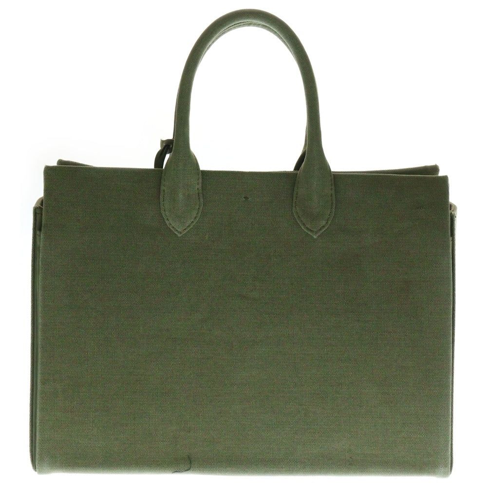 READY MADE(レディメイド) SHOPPING BAG ショッピングバッグ ヴィンテージコットン ハンドバッグ カーキ