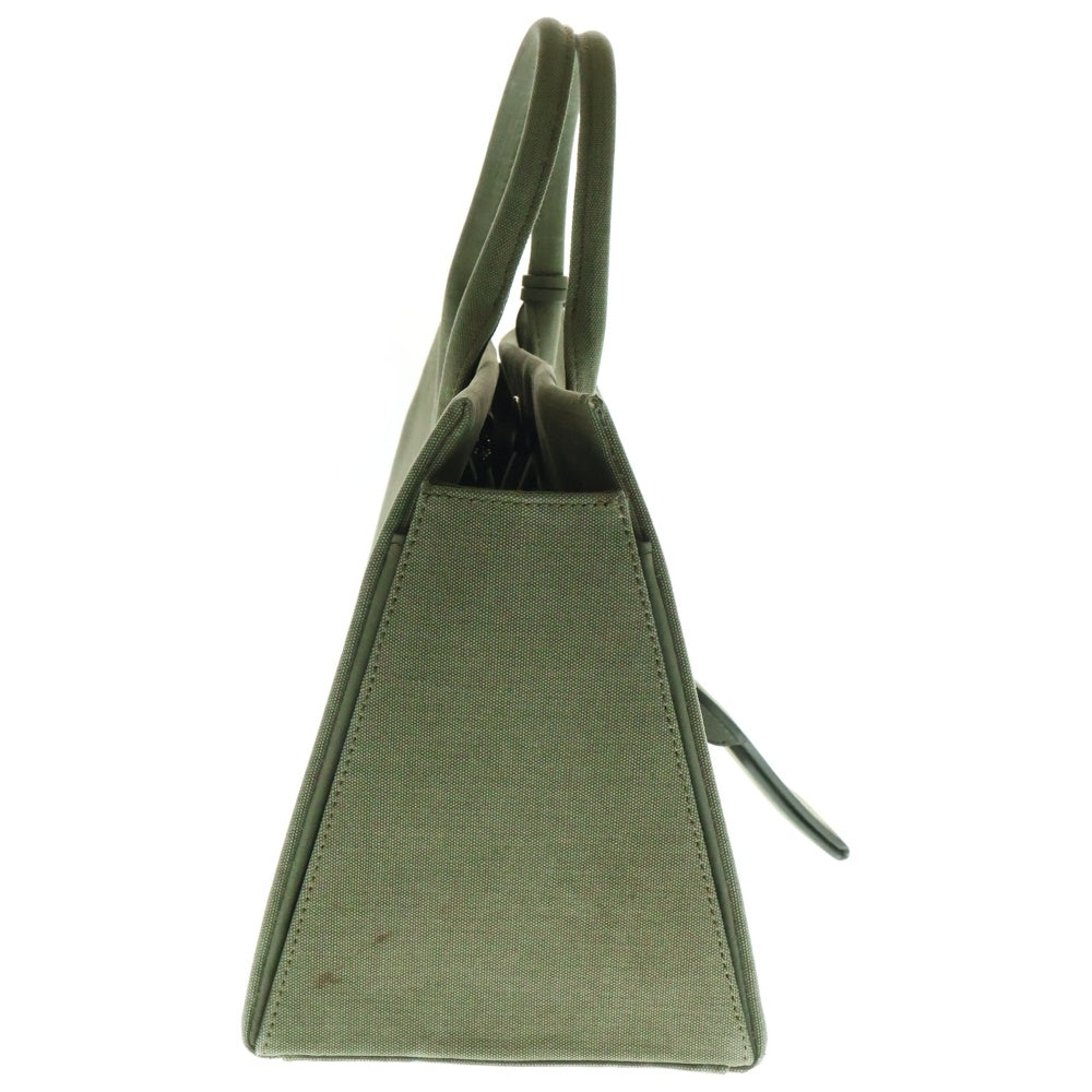 READY MADE(レディメイド) SHOPPING BAG ショッピングバッグ ヴィンテージコットン ハンドバッグ カーキ