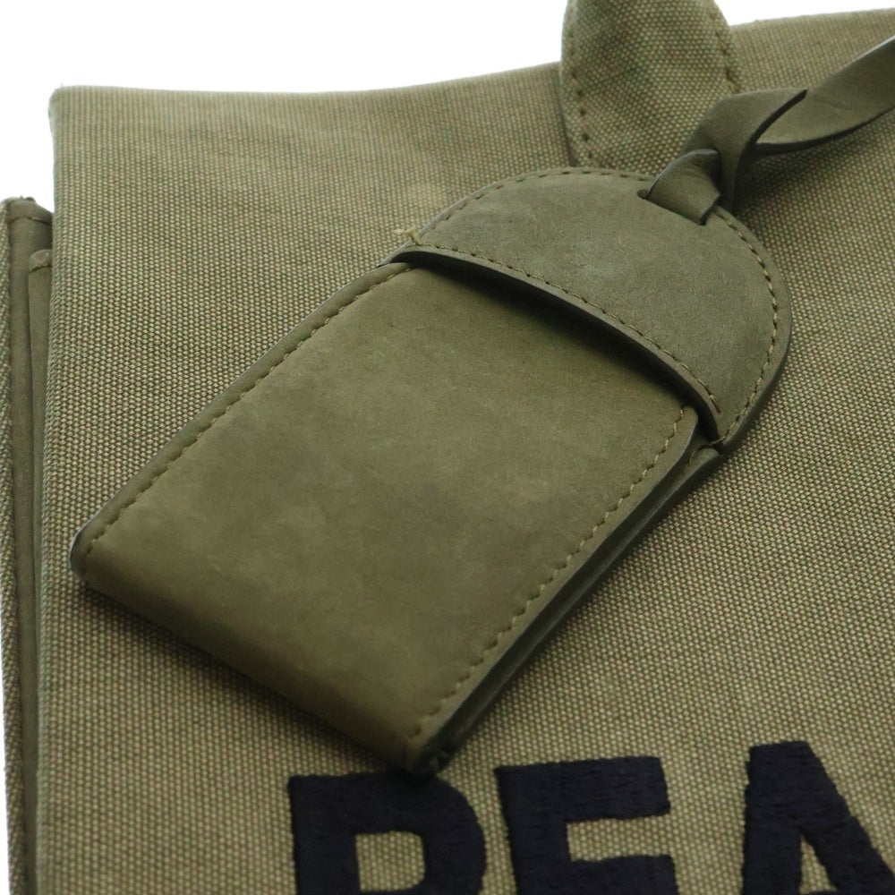READY MADE(レディメイド) SHOPPING BAG ショッピングバッグ ヴィンテージコットン ハンドバッグ カーキ