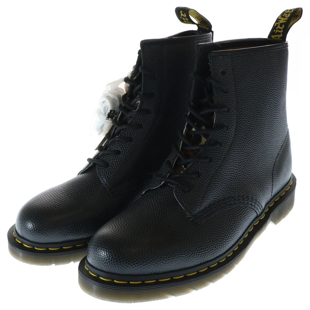 Dr.Martens(ドクターマーチン) ×STUSSY ステューシー 8ホール レザーブーツ ブラック 43