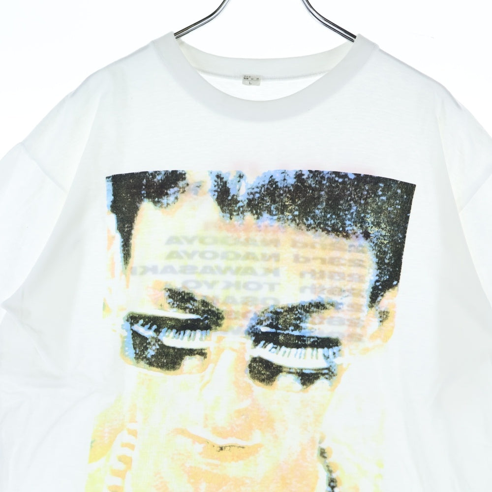 VINTAGE(ヴィンテージ) 90S VINTAGE PAUL WELLER JAPAN TOUR 91 プリント 半袖Tシャツ カットソー ホワイト