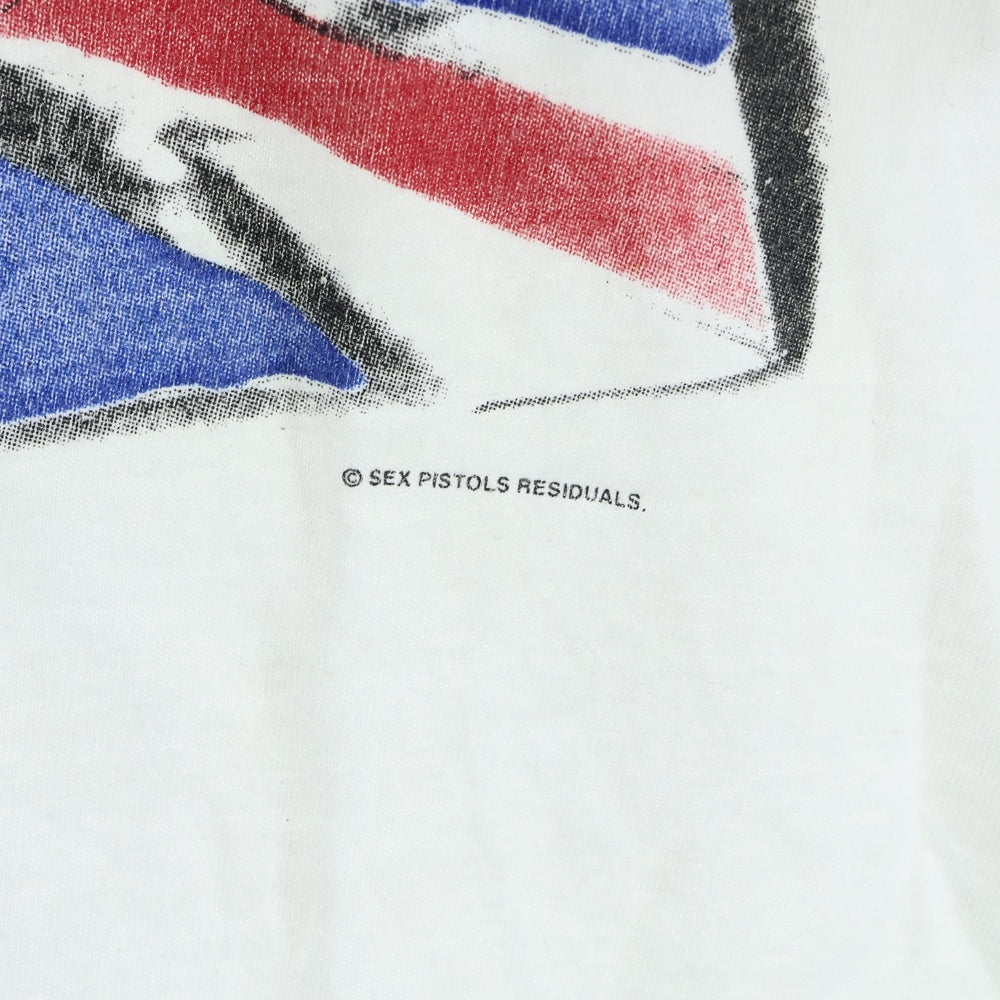 VINTAGE(ヴィンテージ) 90S VINTAGE SEX PISTOLS ヴィンテージ フロントプリント 半袖Tシャツ カットソー ホワイト