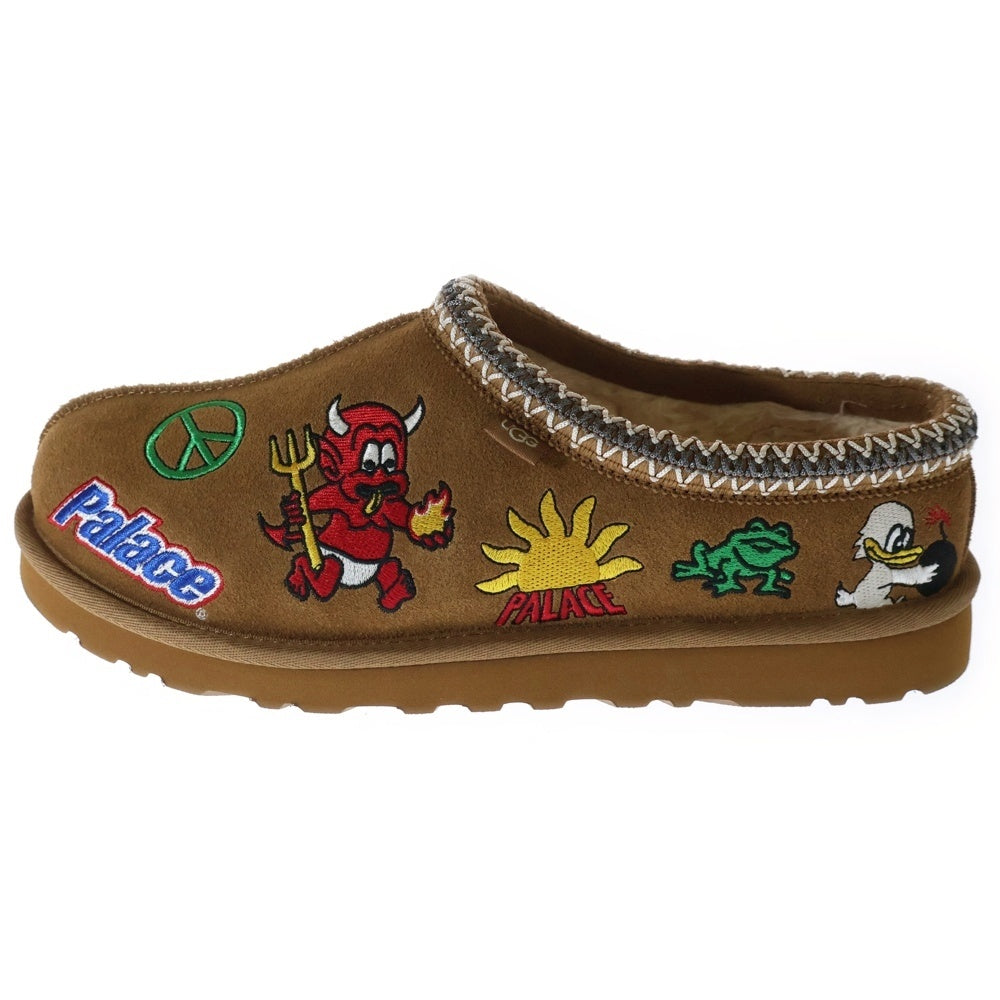 UGG(アグ) ×PALACE Tasman Slipper ×パレス タスマンスリッパ ムートンサンダル ブラウン US10/28cm