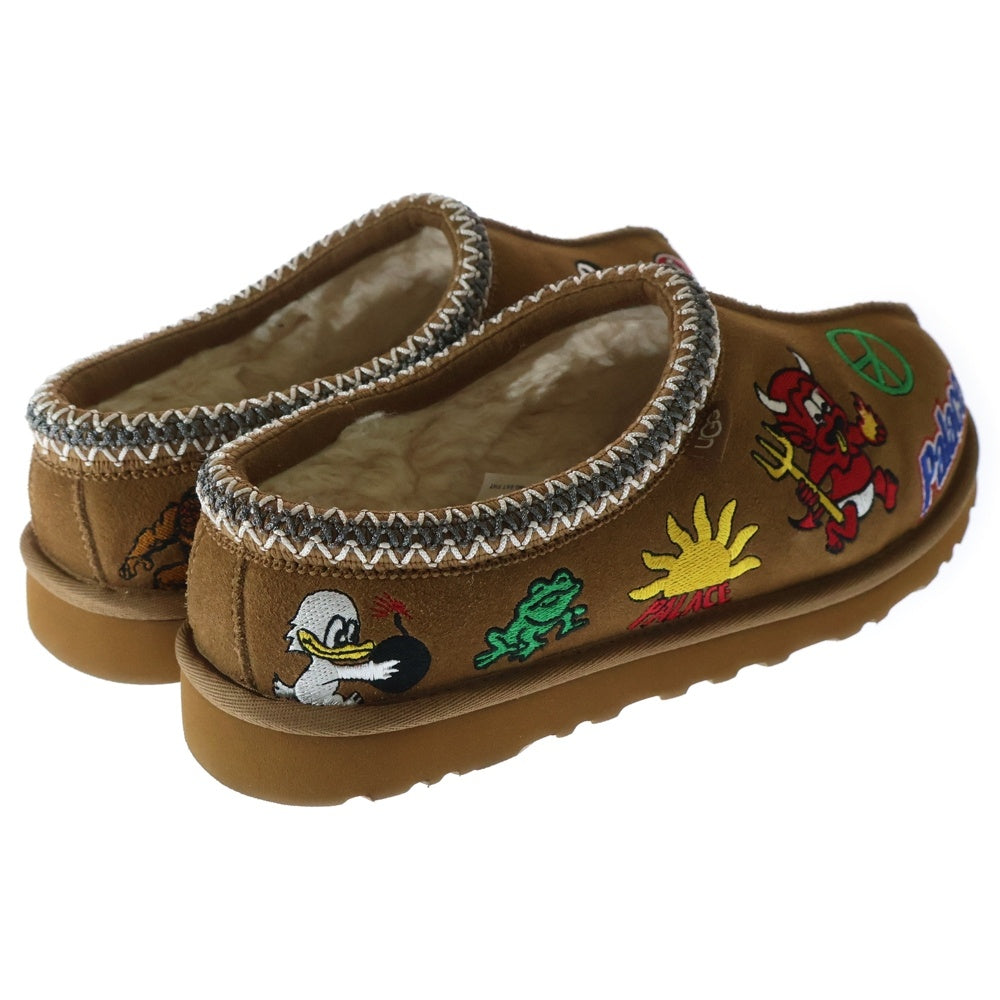 UGG(アグ) ×PALACE Tasman Slipper ×パレス タスマンスリッパ ムートンサンダル ブラウン US10/28cm