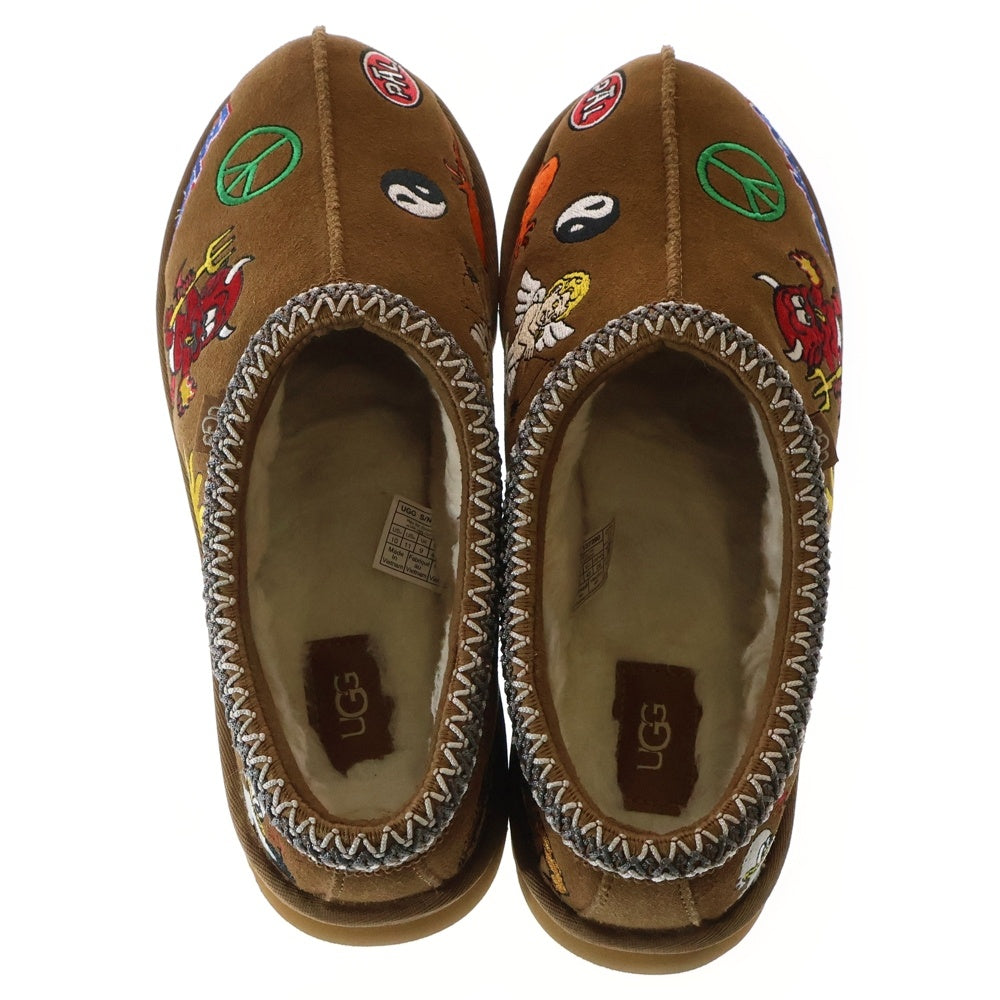 UGG(アグ) ×PALACE Tasman Slipper ×パレス タスマンスリッパ ムートンサンダル ブラウン US10/28cm