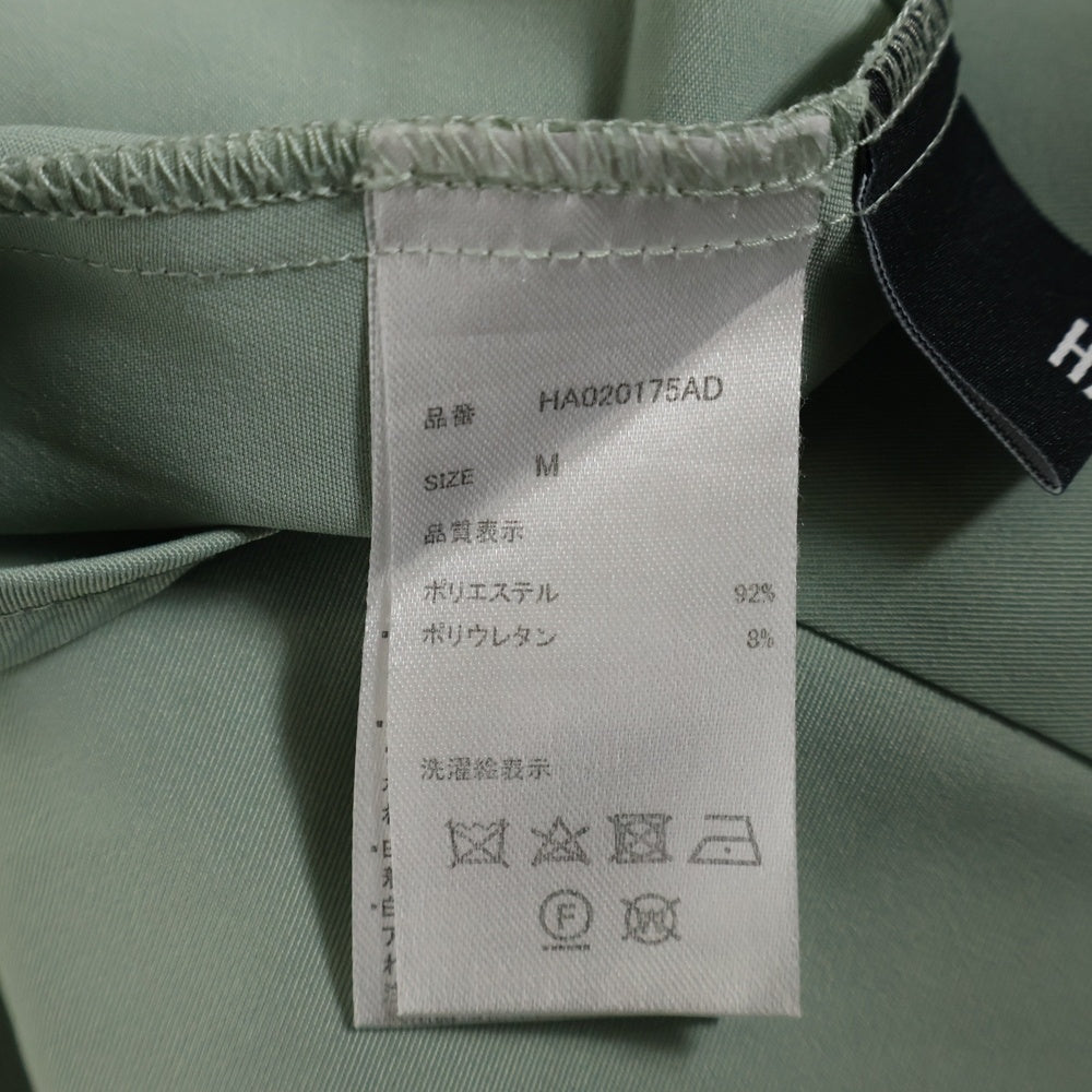 HARE(ハレ) トロミ半袖シャツ ライトグリーン
