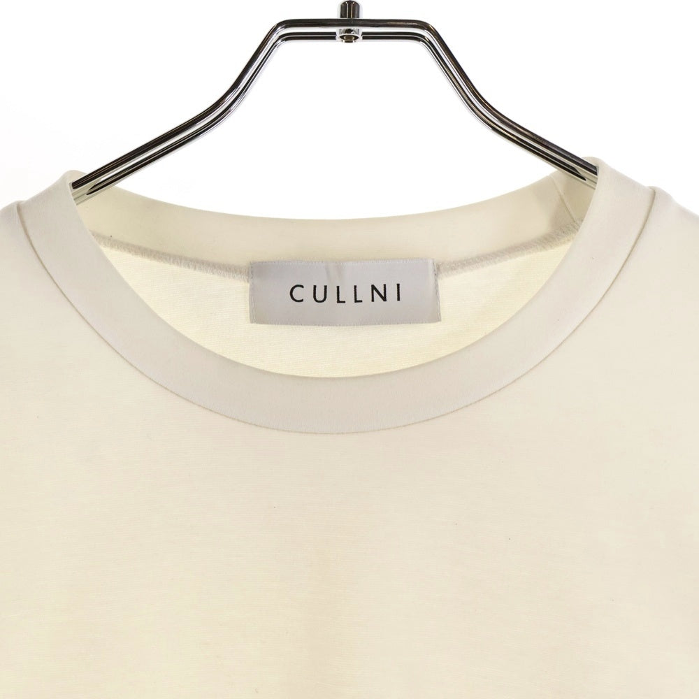 CULLNI(クルニ) フロントロゴ 半袖Tシャツ カットソー ホワイト