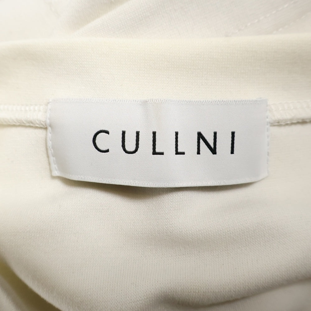 CULLNI(クルニ) フロントロゴ 半袖Tシャツ カットソー ホワイト
