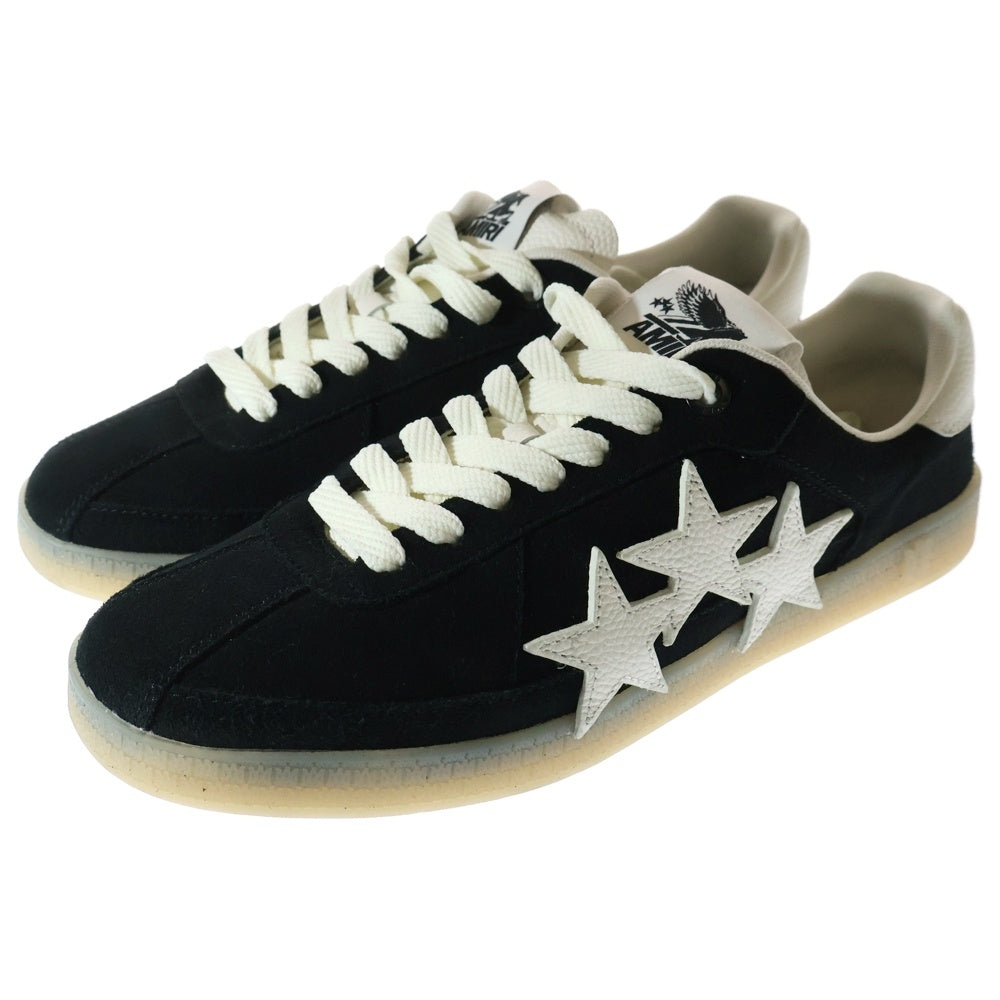 AMIRI(アミリ) Pacific Bones スエード パシフィックボーン ローカットスニーカー ブラック US10/28.0cm