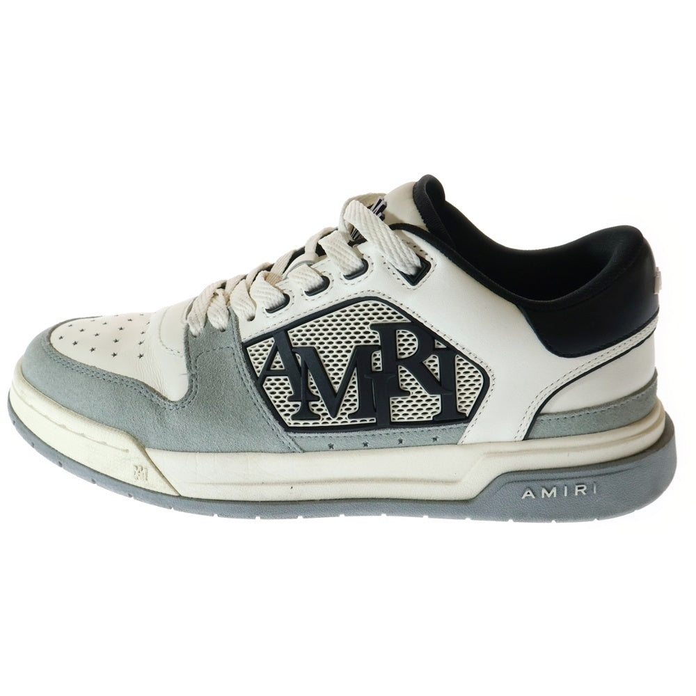 AMIRI(アミリ) Classic Low Sneaker クラシックロースニーカー ラバーロゴローカットスニーカー US9/27cm グレー