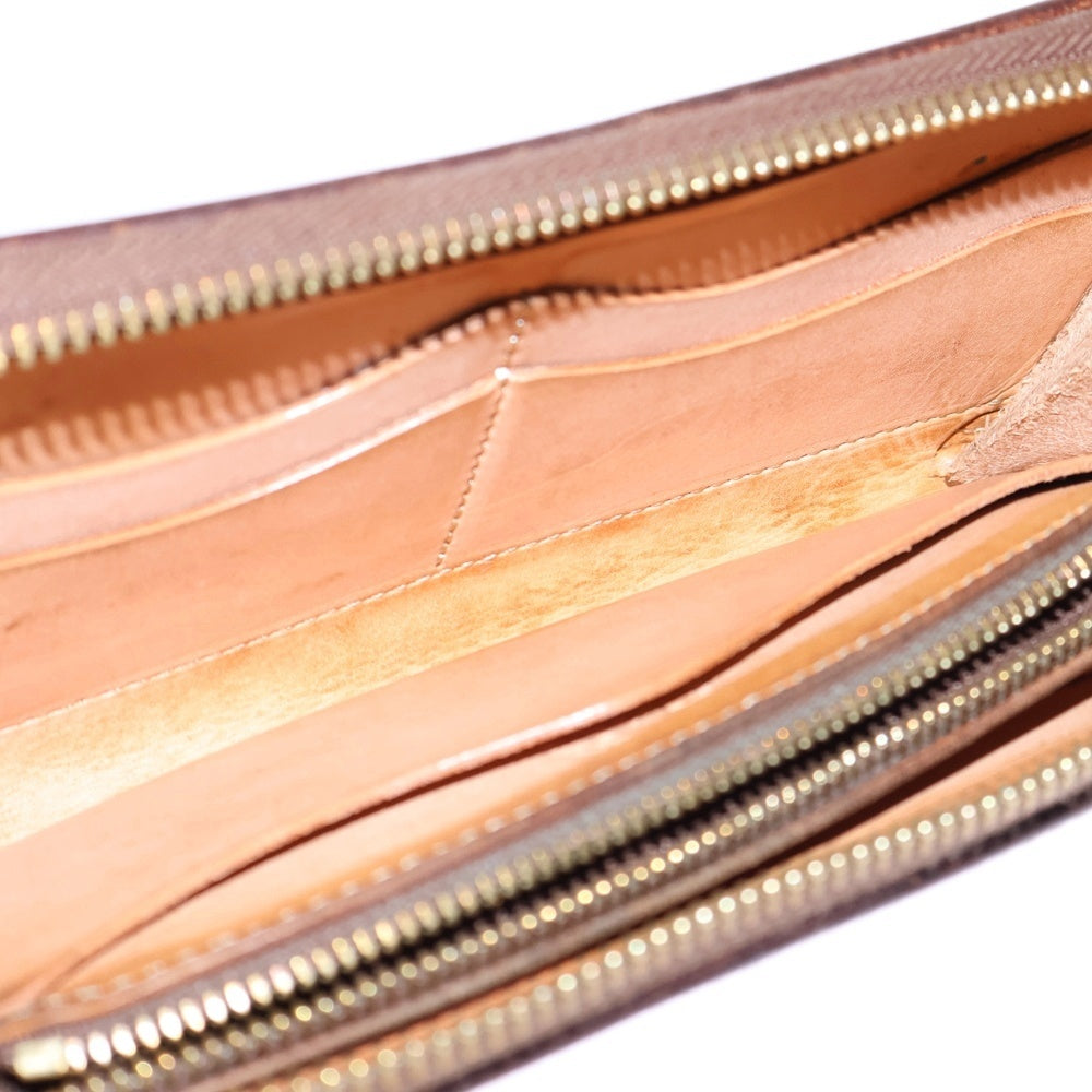 NO BRAND(ノーブランド) KCs ケーシーズ エキゾチック ロング レザーウォレット ブラウン