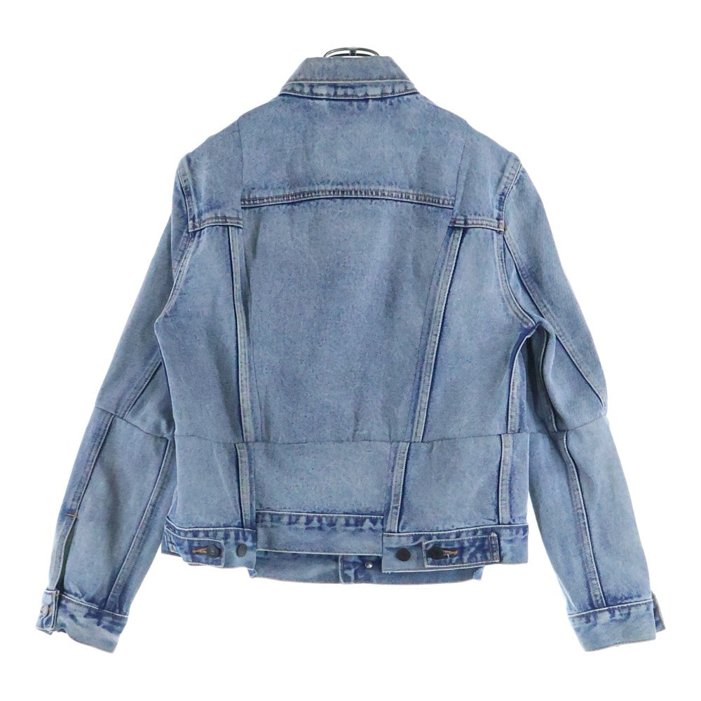 VETEMENTS(ヴェトモン) ×LEVIS リーバイス ドッキング 再構築 デニムトラッカージャケット インディゴ