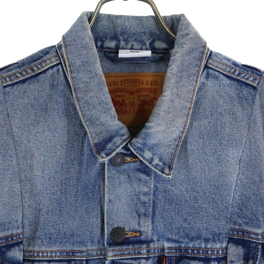 VETEMENTS(ヴェトモン) ×LEVIS リーバイス ドッキング 再構築 デニムトラッカージャケット インディゴ