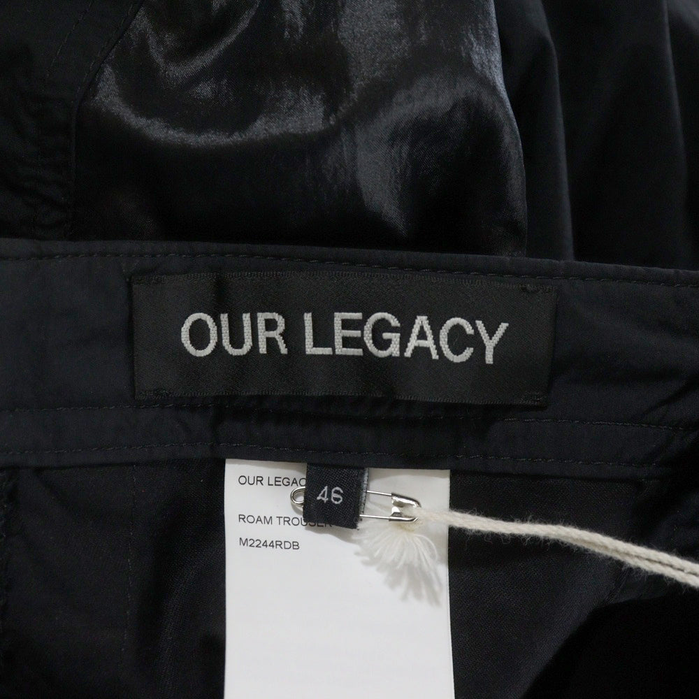 OUR LEGACY(アワーレガシー) ROAM TROUSER トラウザー トラックパンツ ブラック M2244RDB