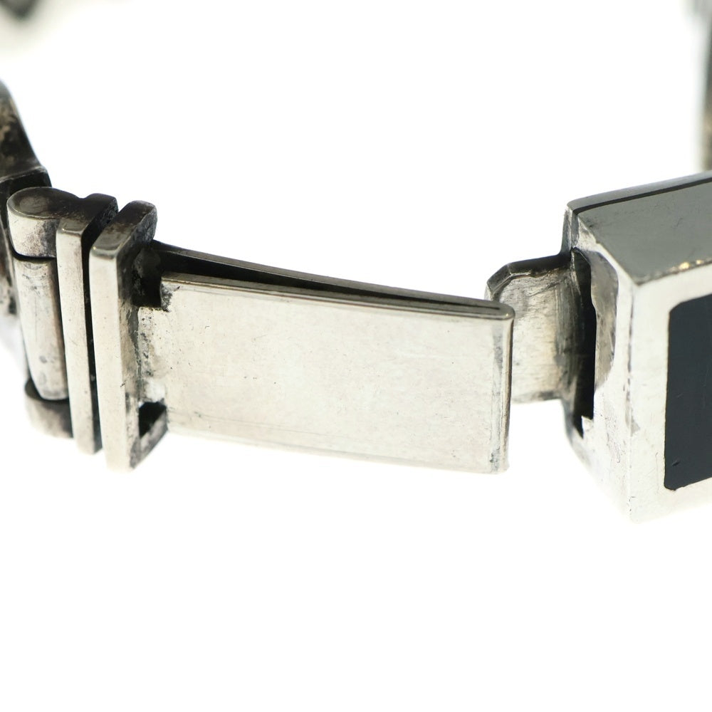 MARCOS(マルコス) Bracelet TYPE SWA FLAT HEAD スカルリンク シルバーブレスレット