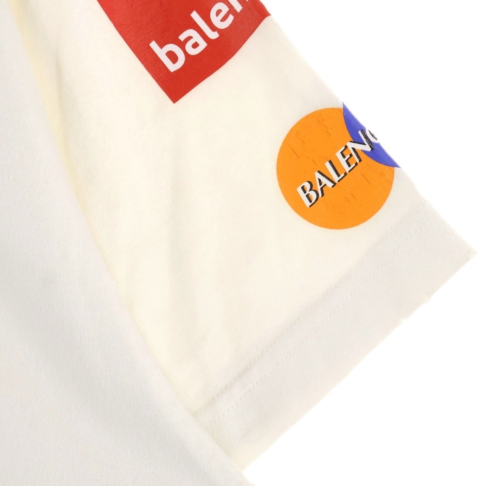 BALENCIAGA(バレンシアガ) 23SS TOP LEAGUE Tee 半袖Tシャツカットソー ホワイト 770919 TPVE9