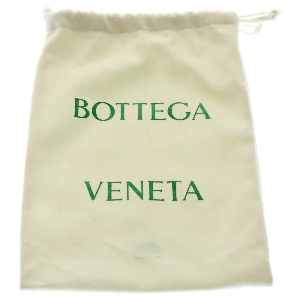 BOTTEGA VENETA(ボッテガヴェネタ) カセット ベルトバッグ マキシイントレチャート レザーショルダーバッグ ウエストバッグ 668572 ブラック