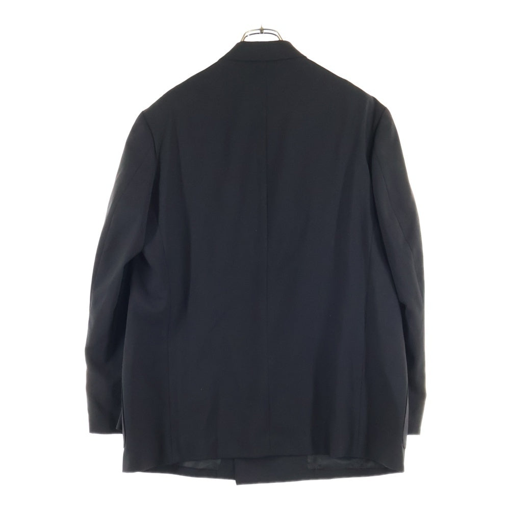 Y's for men(ワイズフォーメン) 4B ダブルテーラードジャケット 2タックワイドスラックス セットアップスーツ MQ-J09-105 ブラック