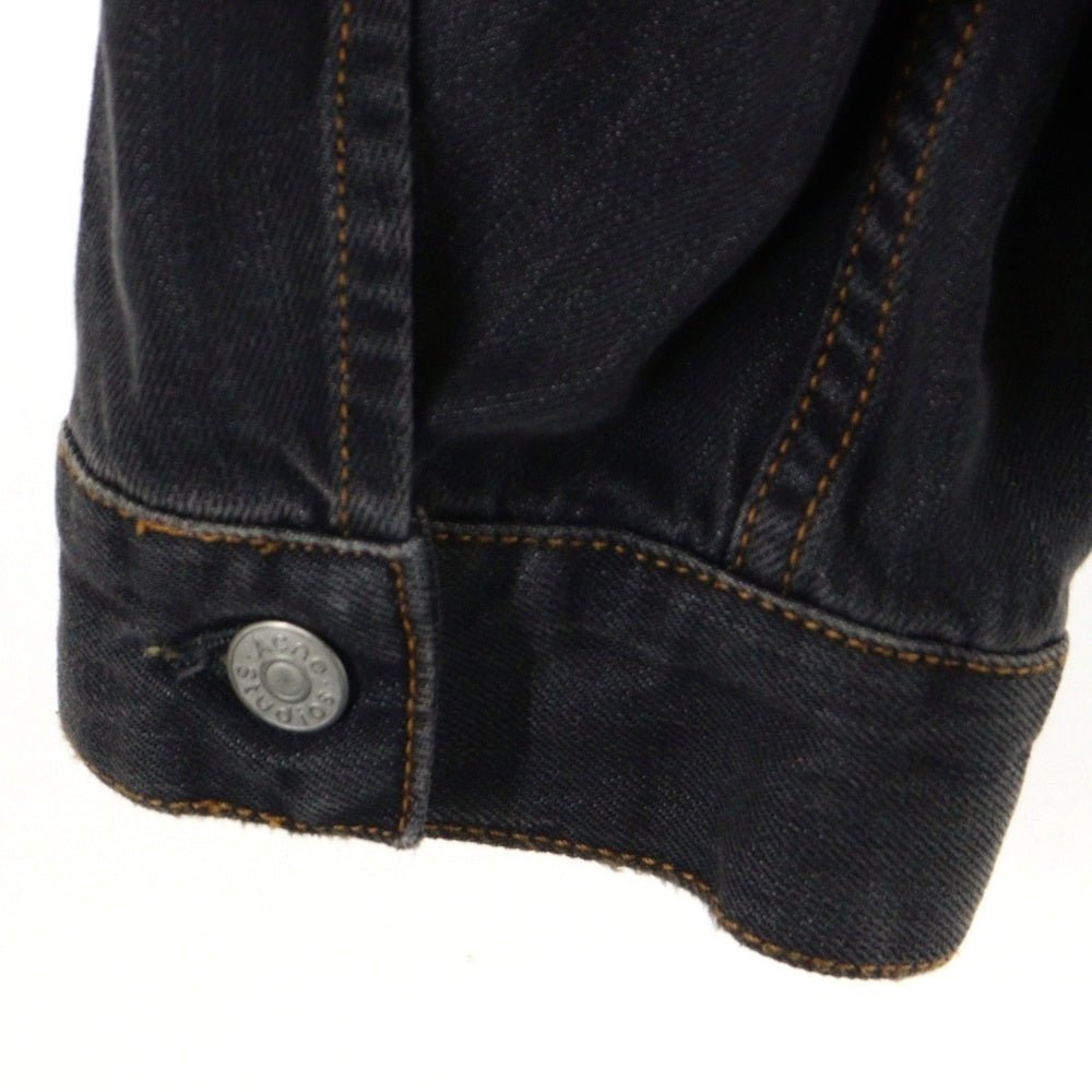 Acne Studios(アクネ ストゥディオズ) 25SS オーバーサイズ ペンキ加工 デニムジャケット グレー FN-UX-OUTW000073