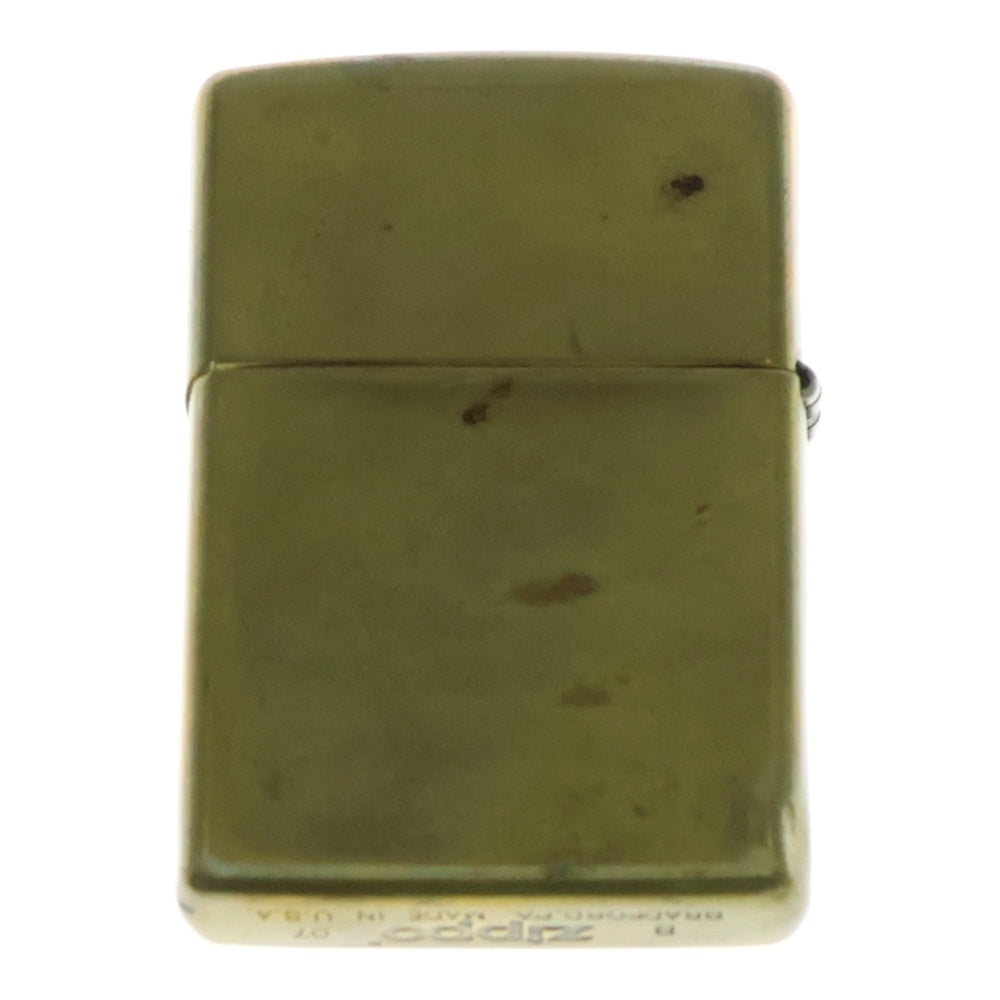 Bill Wall Leather/BWL(ビルウォールレザー) スカルパーツ付き 真鍮 Zippo ジッポ ライター 喫煙具 シルバー/ゴールド