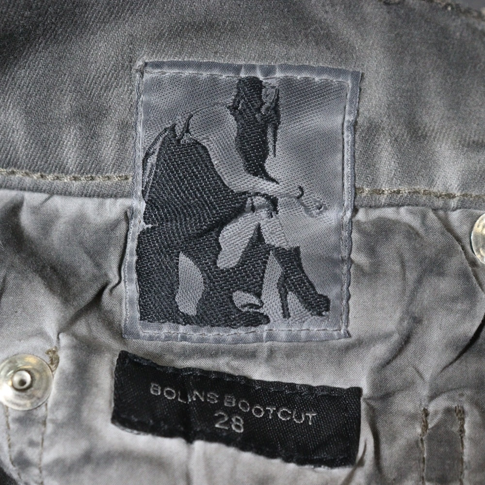 DRKSHDW(ダークシャドウ) BOLAN DARK DUST ボラン ブーツカット デニム パンツ ダークグレー DS01D1311-SCF