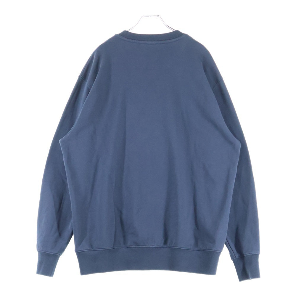 Palace Skateboards(パレススケートボーズ) シガレットロゴワッペン付き クルーネックスウェットトレーナー ネイビー