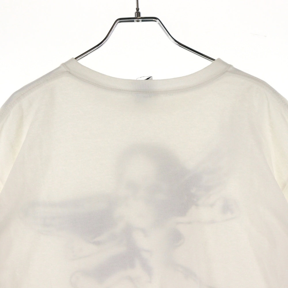 CHROME HEARTS(クロムハーツ) OLD FOTI フォティ フロントプリント クルーネック 半袖Tシャツ ホワイト