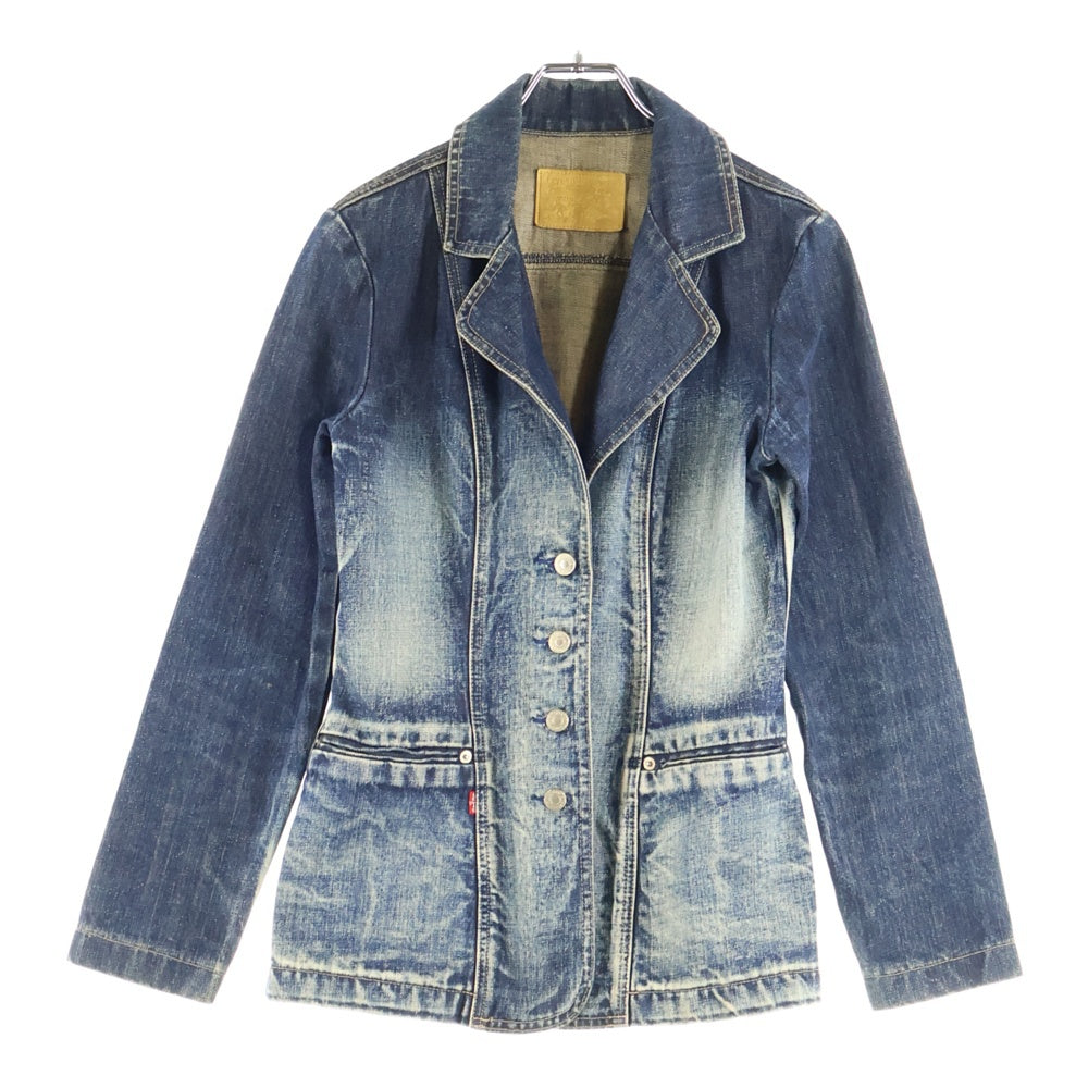 Levi's(リーバイス) デニムテーラードジャケット インディゴ レディース