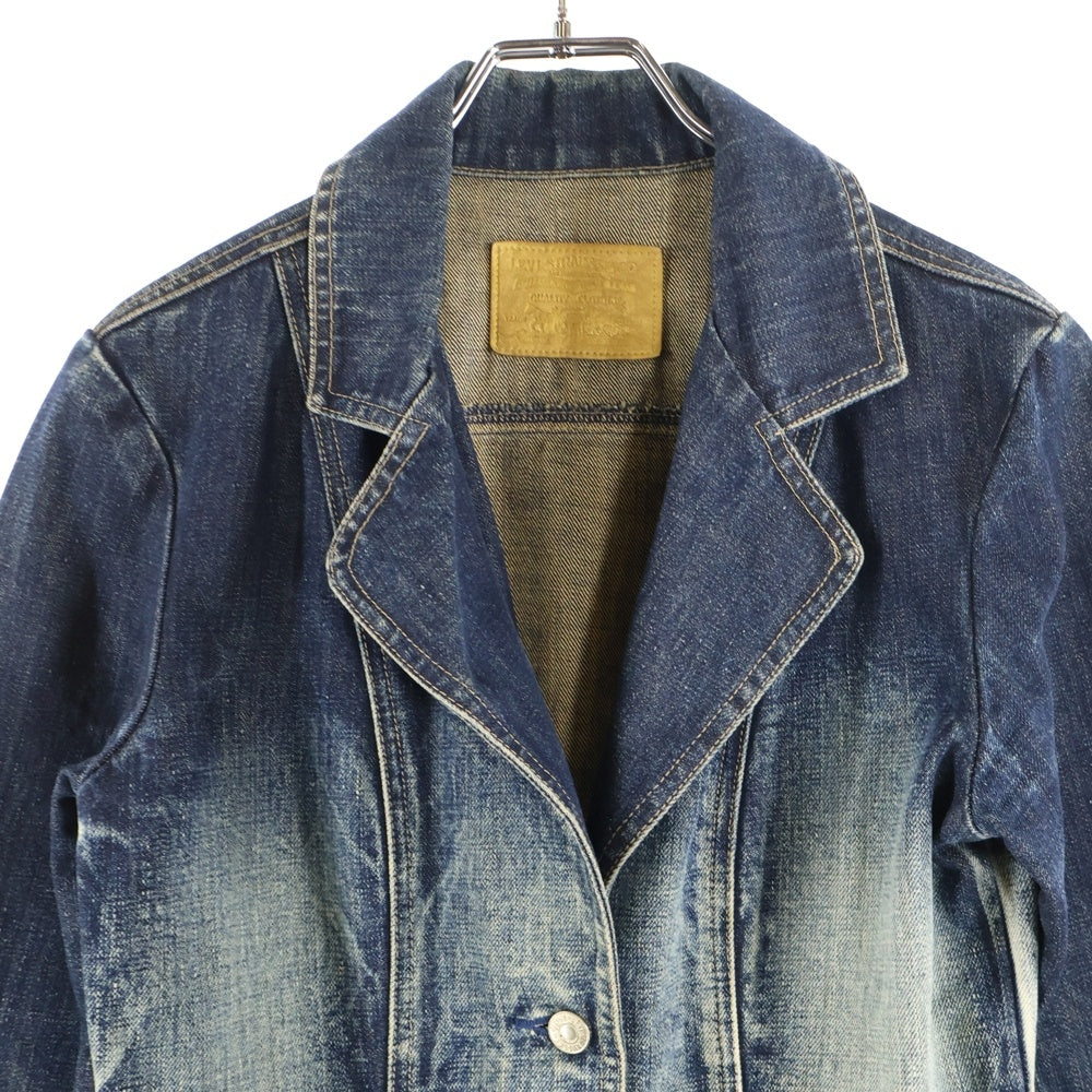 Levi's(リーバイス) デニムテーラードジャケット インディゴ レディース