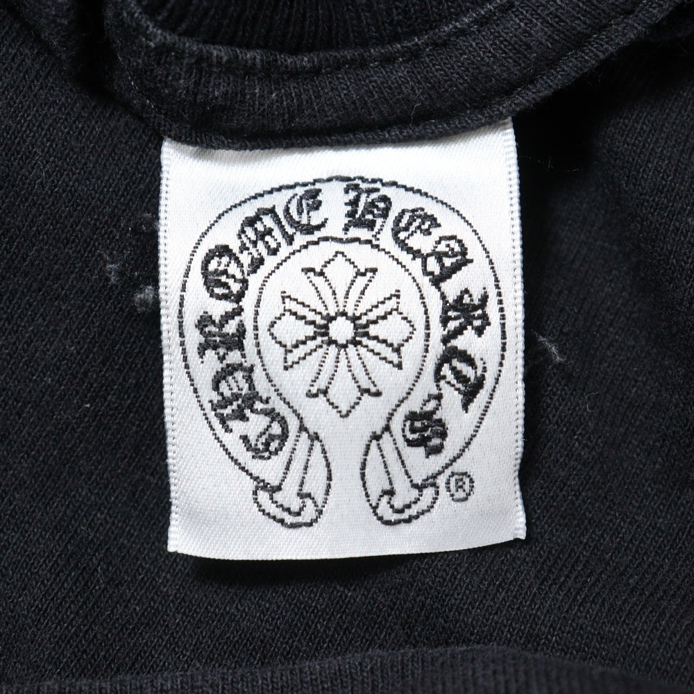 CHROME HEARTS(クロムハーツ) FOTI フォティ ポケット付き クルーネック 半袖Tシャツ ブラック