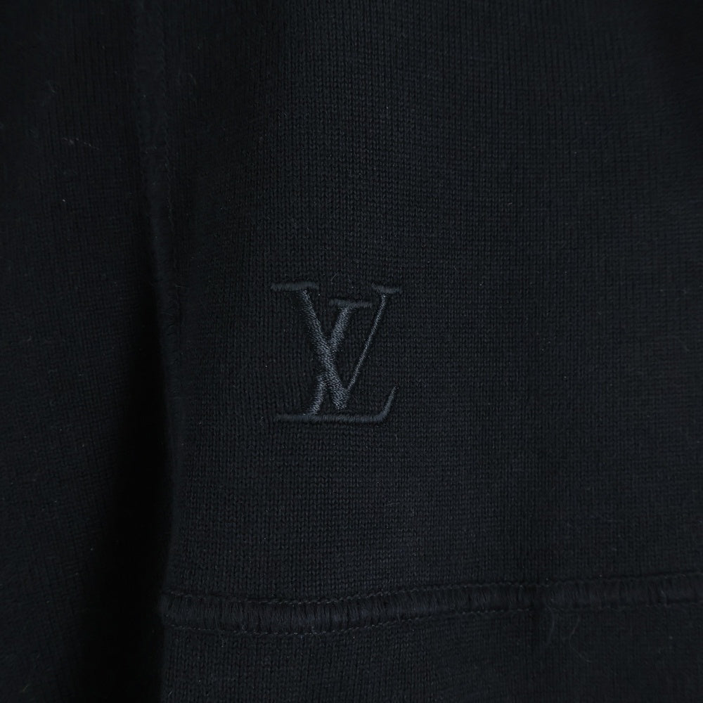 LOUIS VUITTON(ルイヴィトン) 23SS ロゴ刺繍ナイロンハイブリッドジョギングパンツ ブラック RM231Q ZLW HON41W