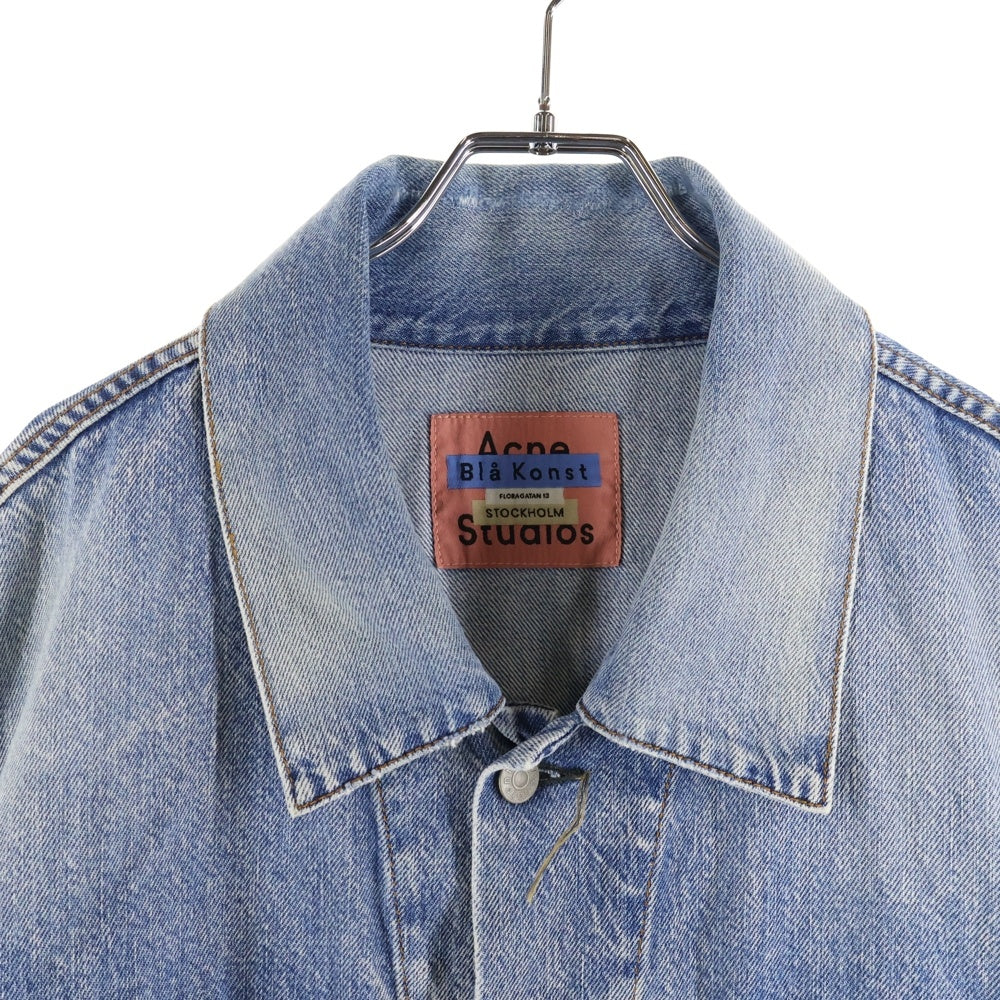 Acne Studios(アクネ ストゥディオズ) オーバーサイズ デニムジャケット インディゴ BK-UX-OUTW000016