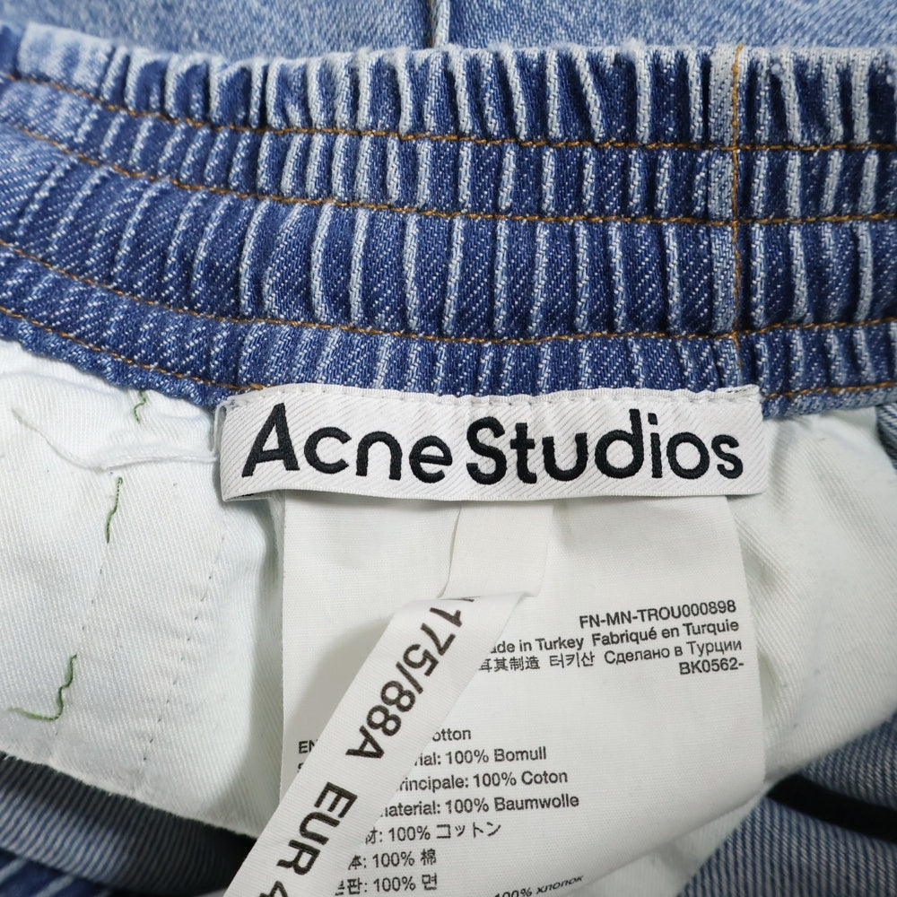 Acne Studios(アクネ ストゥディオズ) デニム イージー トラウザーパンツ インディゴ FN-MN-TROU000898
