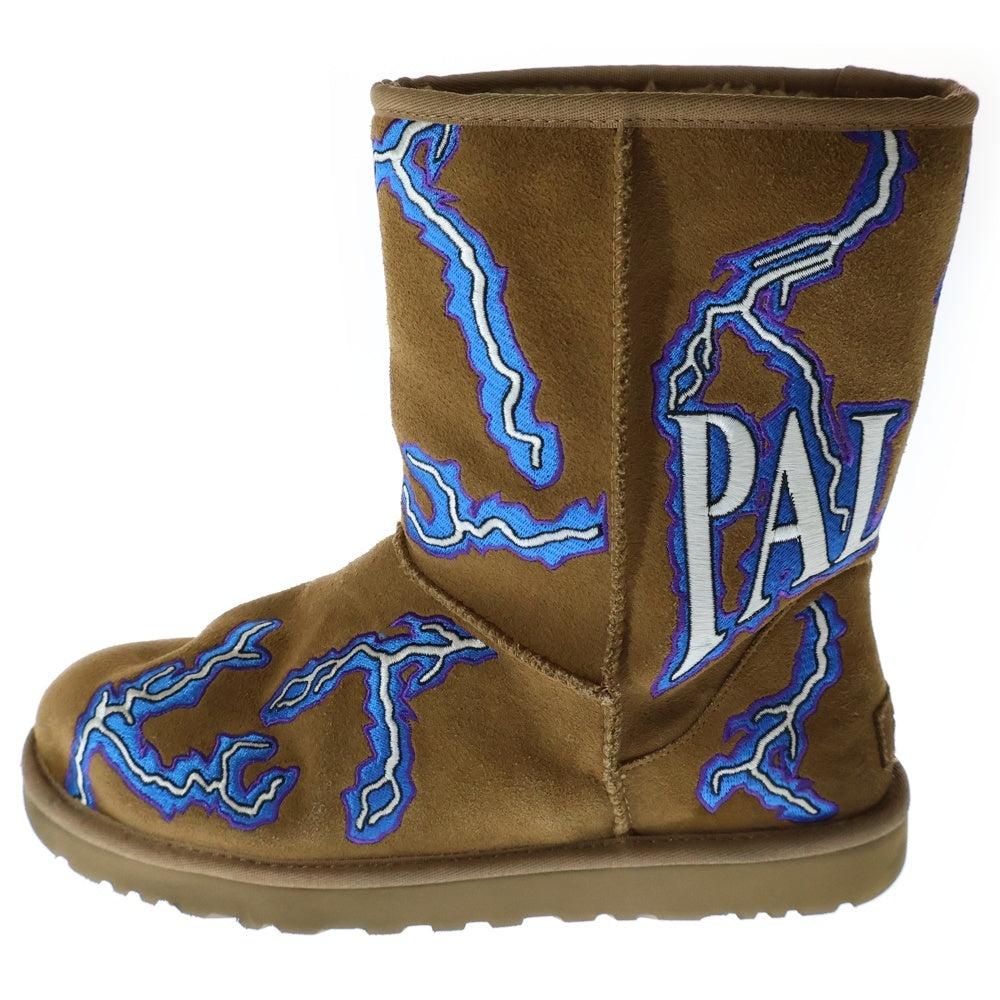 UGG(アグ) ×PALACE Classic Short Boot Lightning パレス ライトニング ボア ムートンブーツ ブラウン US11/29cm