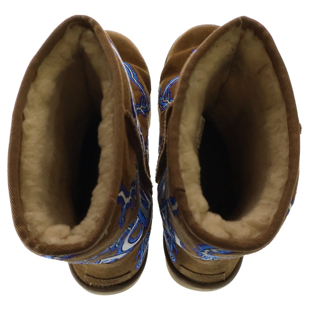 UGG(アグ) ×PALACE Classic Short Boot Lightning パレス ライトニング ボア ムートンブーツ ブラウン US11/29cm