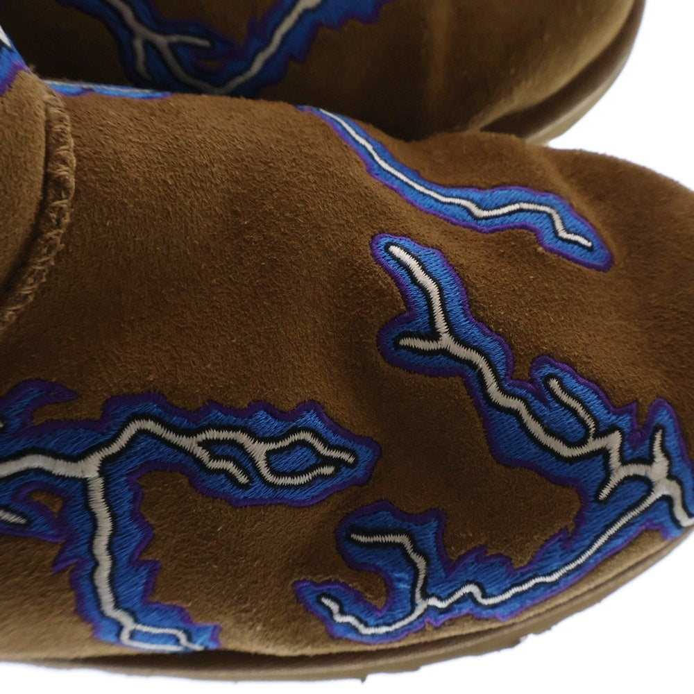 UGG(アグ) ×PALACE Classic Short Boot Lightning パレス ライトニング ボア ムートンブーツ ブラウン US11/29cm