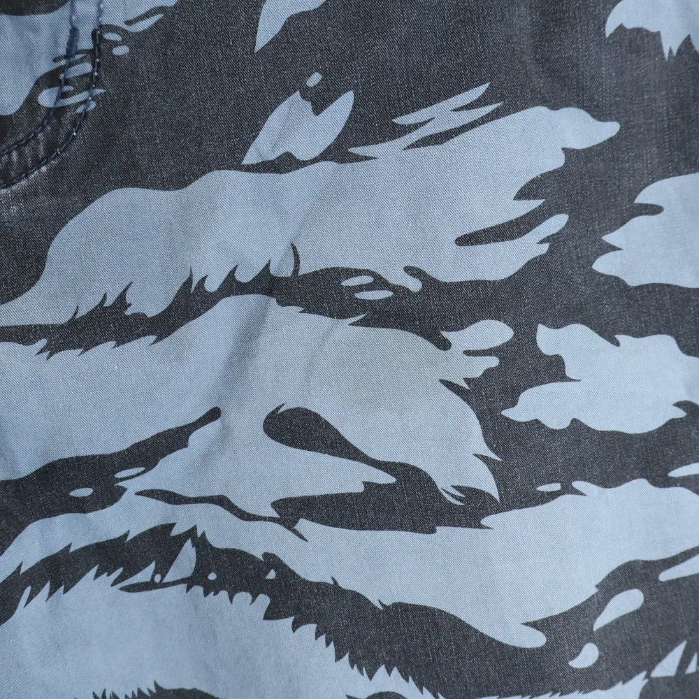 STUSSY(ステューシー) タイガーカモ ミリタリーショーツ ハーフパンツ ブルー