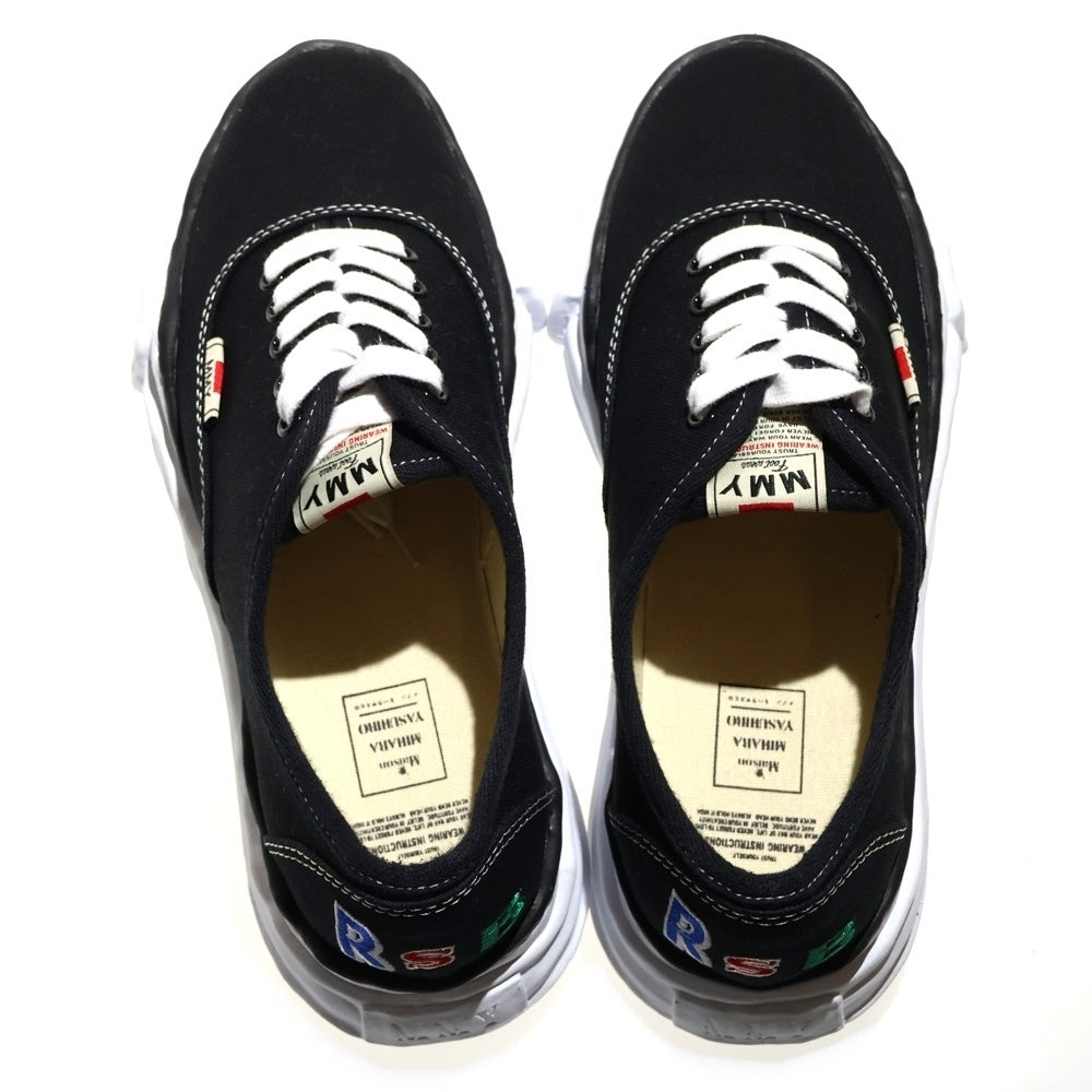 MAISON MIHARAYASUHIRO(メゾンミハラヤスヒロ) ×RSB BAKER OG Sole Canvas Low-top ローカットスニーカー ブラック