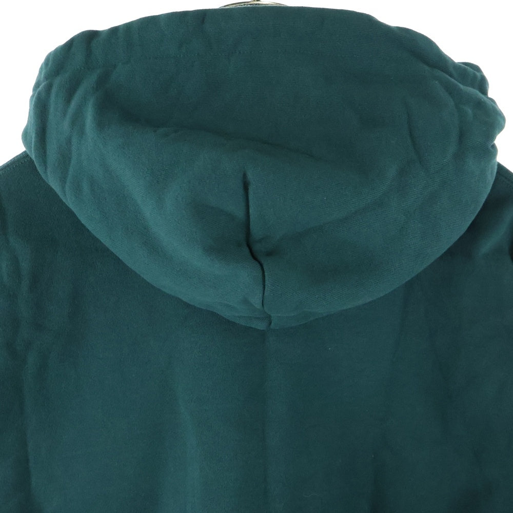 KEBOZ(ケボズ) Logo Patch Hoodie ロゴパッチフーディ プルオーバーパーカー グリーン