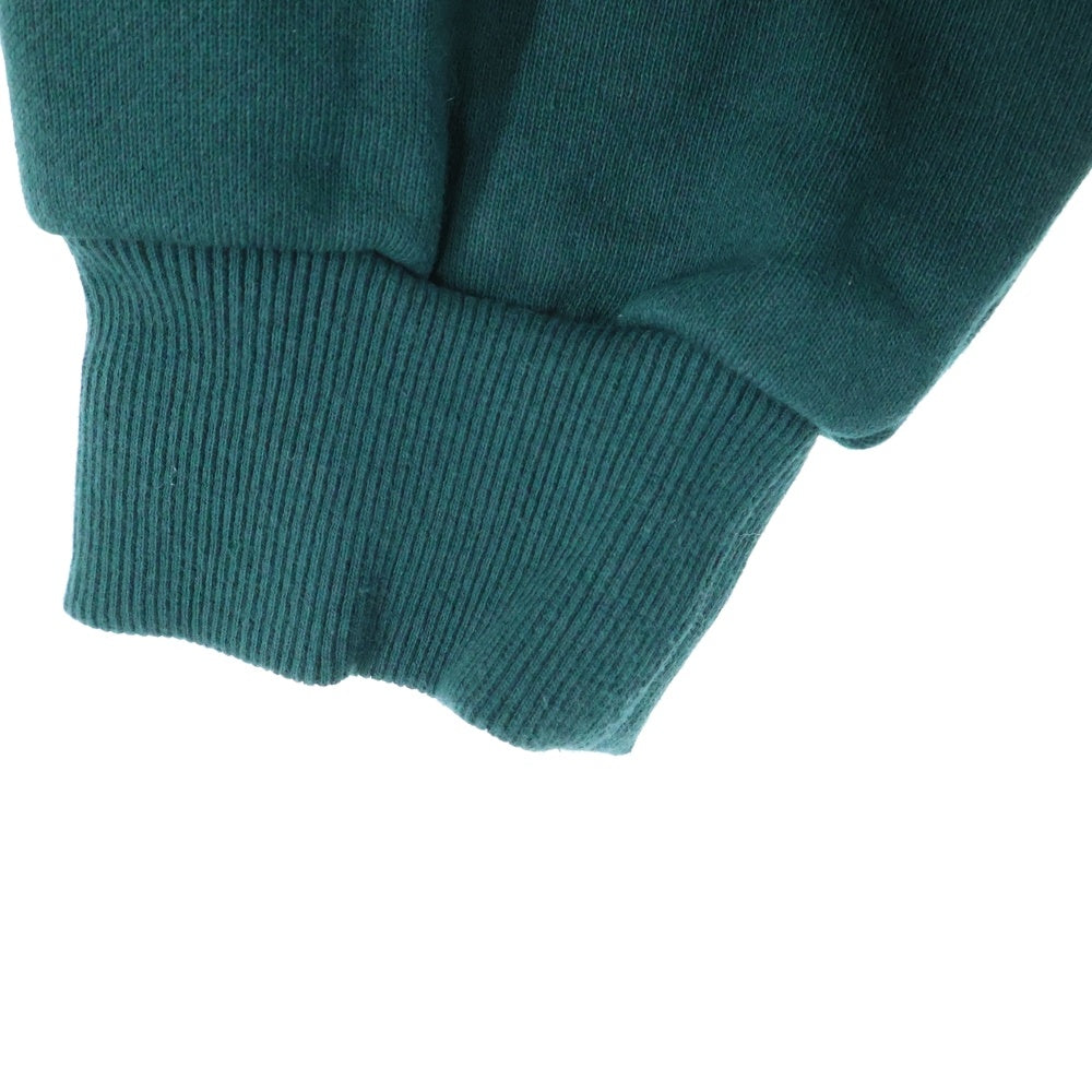 KEBOZ(ケボズ) Logo Patch Hoodie ロゴパッチフーディ プルオーバーパーカー グリーン