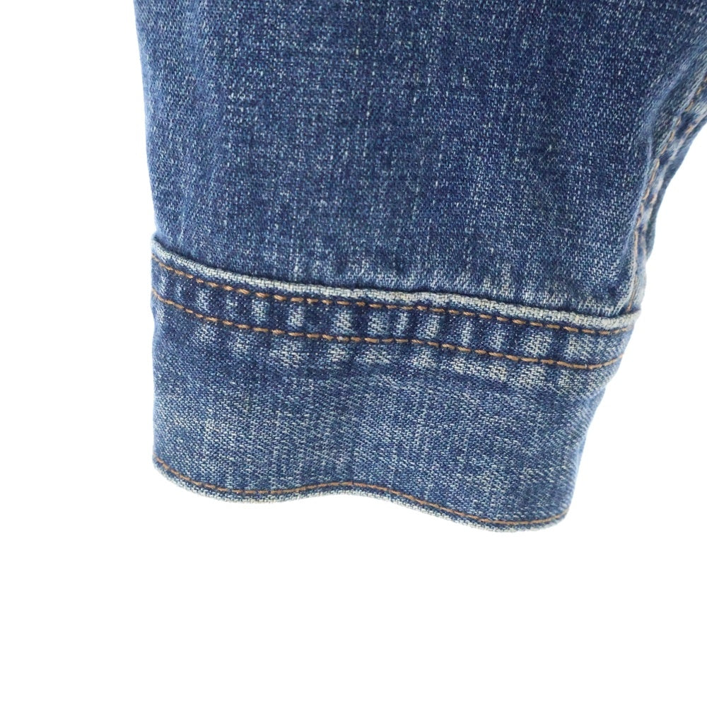 Calvin Klein Jeans(カルバンクラインジーンズ) 3rd Type Denim Trucker Jacket サードタイプデニムトラッカージャケット レディース ロゴボタンデニムジャケット ZD6ABX0035 インディゴ
