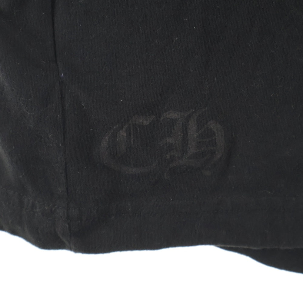 CHROME HEARTS(クロムハーツ) CHプラス バックホースシュー 半袖Tシャツ カットソー ブラック