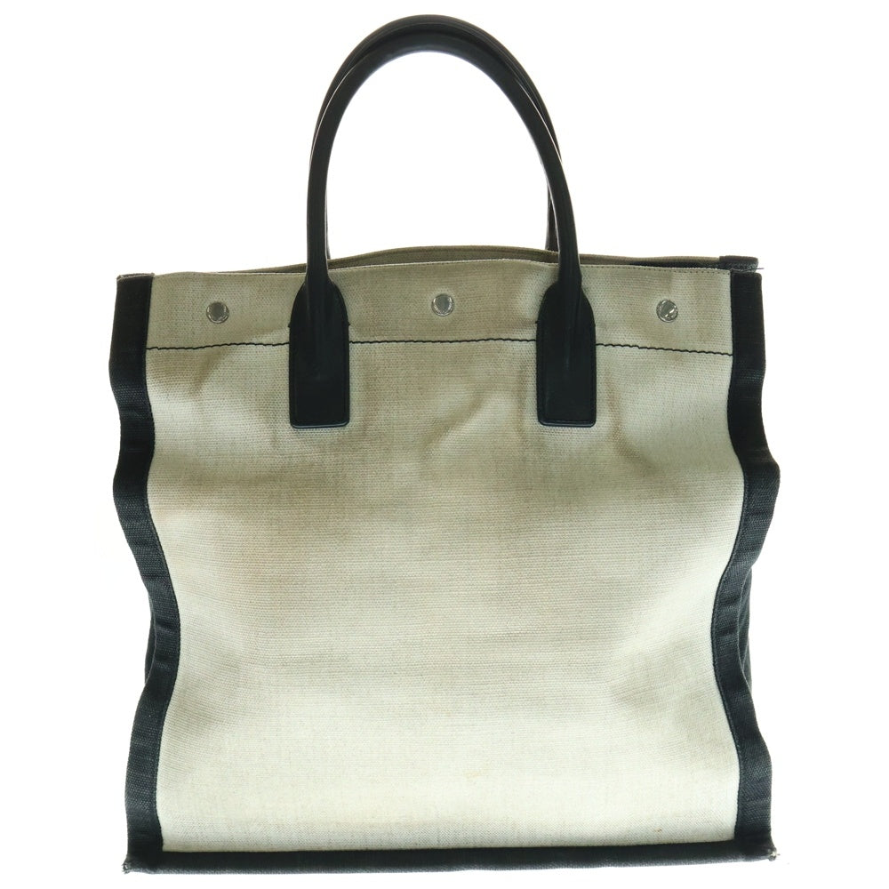 SAINT LAURENT PARIS(サンローランパリ) RIVE GAUCHE リヴ ゴーシュ トートバッグ ベージュ/ブラック