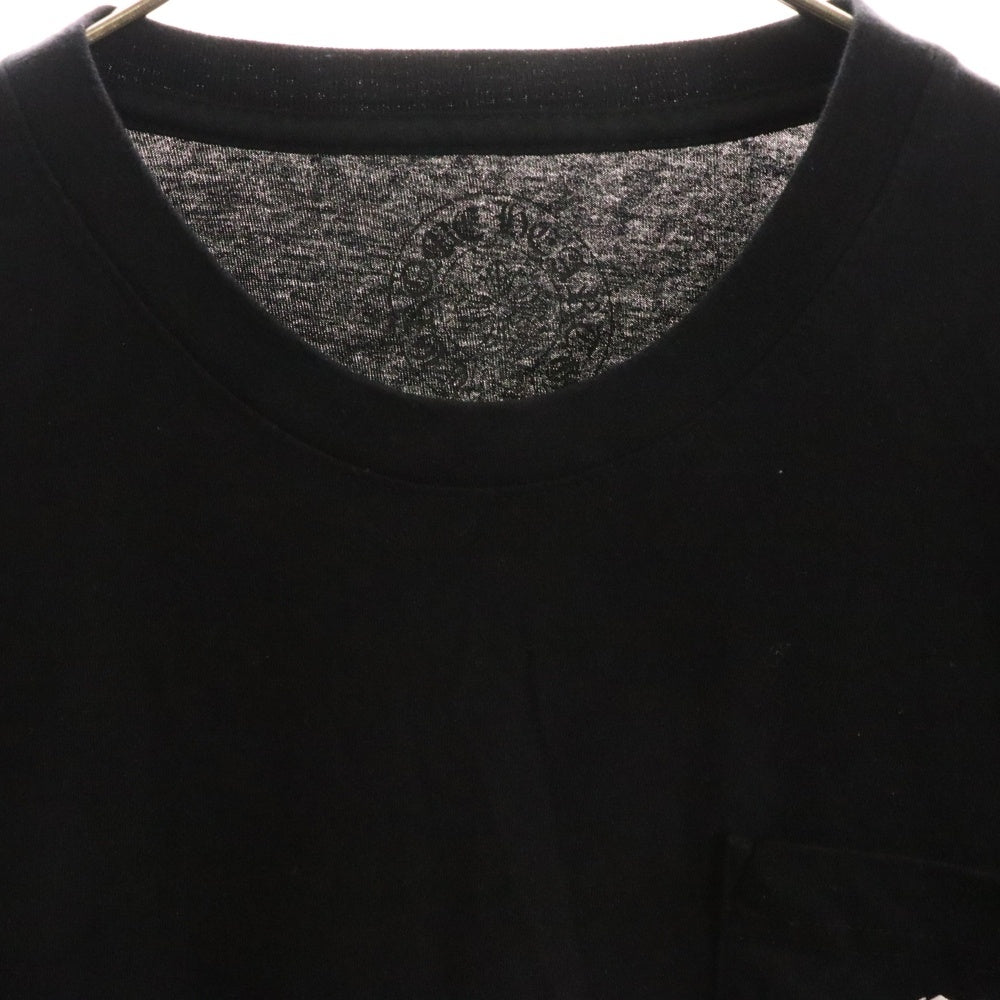 CHROME HEARTS(クロムハーツ) Side Flame Tee サイドフレイム 半袖Tシャツ カットソー ブラック