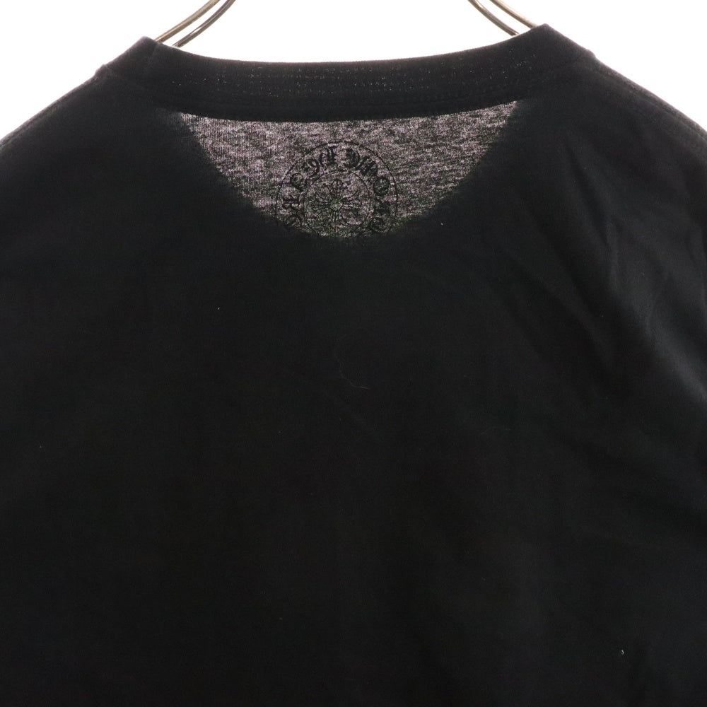 CHROME HEARTS(クロムハーツ) Side Flame Tee サイドフレイム 半袖Tシャツ カットソー ブラック