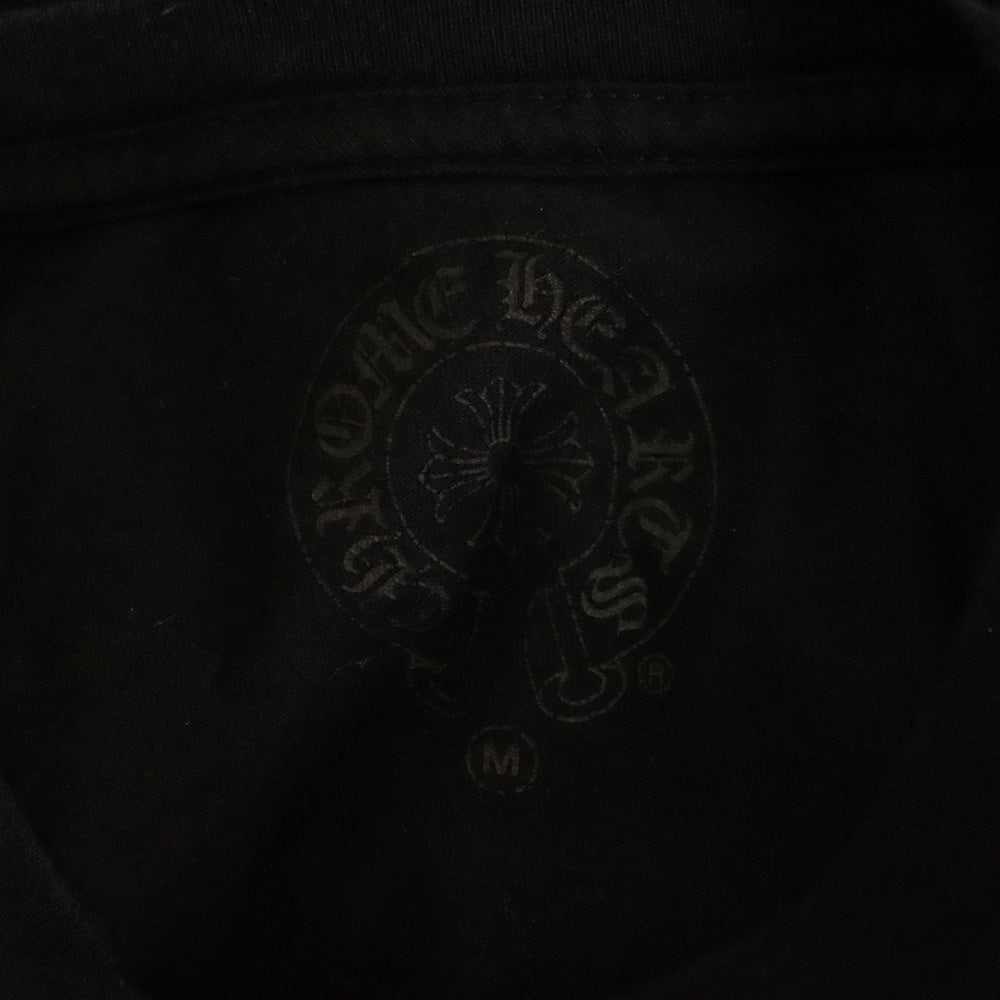 CHROME HEARTS(クロムハーツ) Side Flame Tee サイドフレイム 半袖Tシャツ カットソー ブラック