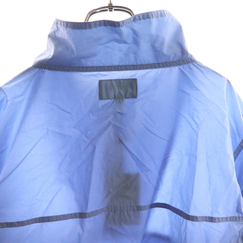 STUSSY(ステューシー) 25AW Warm Up Pullover ウォームアップ プルオーバー ナイロン ジャケット ブルー/レッド 115878