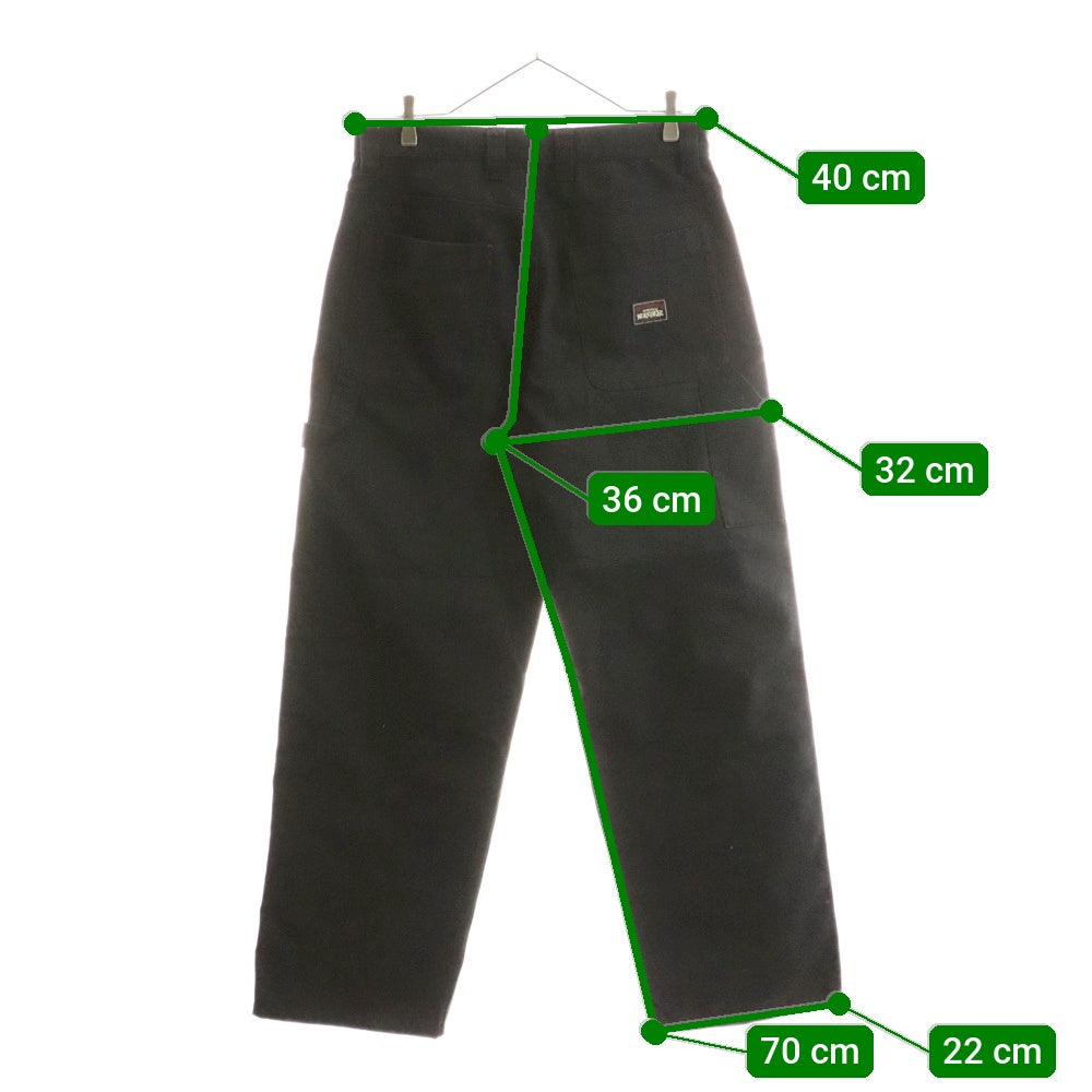 STUSSY(ステューシー) 25AW Carpenter Pant Canvas キャンバス カーペンターパンツ ブラック 116722